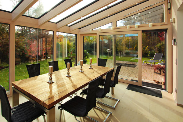 Wintergarten Holz Aluminium Königsfeld