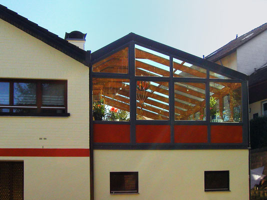 Wintergarten Holz Aluminium Hummel Zell-Weierbach