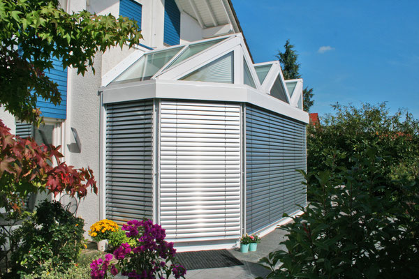 Wintergarten Holz Aluminium Leutersheim