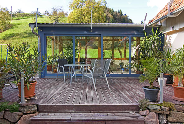Wintergarten Holz Aluminium Oberharmersbach
