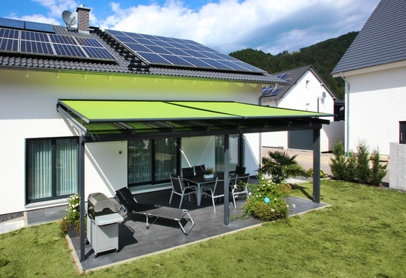 Terrassendach Aluminium Hausach