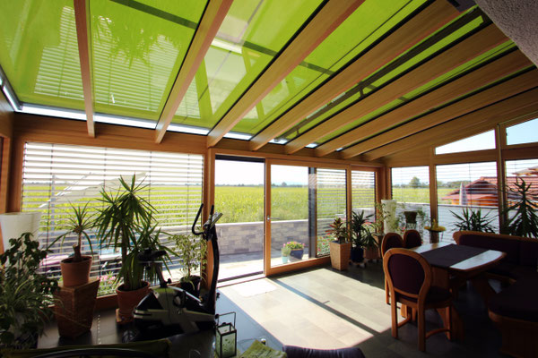 Wintergarten Holz Aluminium Bremgarten