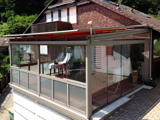 Terrassendach Aluminium Hornberg