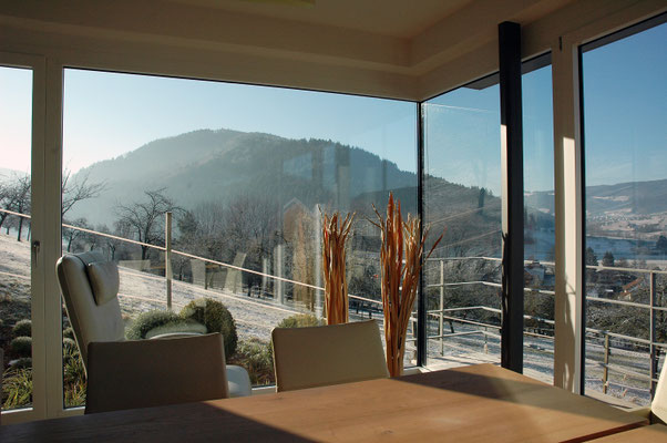 Fenster Holz Aluminium und Haustür Haslach