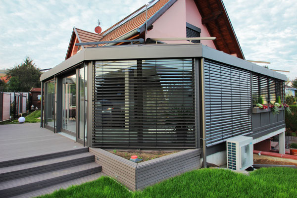 Wintergarten Holz Aluminium Marlenheim