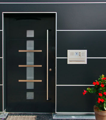 Haustür Fenster Holz-Aluminium Haslach