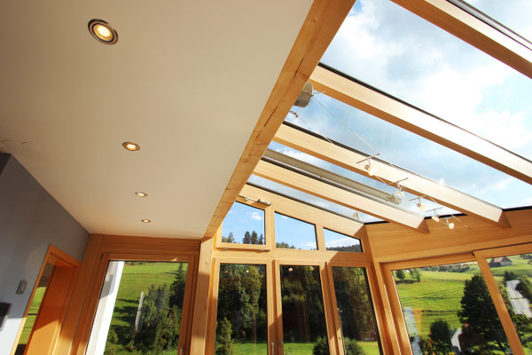 Wintergarten Holz Aluminium Tennenbronn