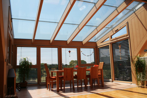 Wintergarten Holz Aluminium Ottersdorf