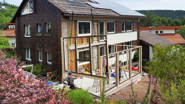 Wintergarten Holz Aluminium Furtwangen