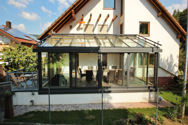 Wintergarten Holz Aluminium Bleichheim
