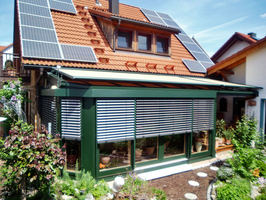 Wintergarten Holz Aluminium Auggen