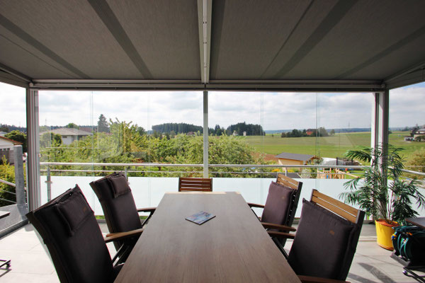 Terrassendach Aluminium Hardt