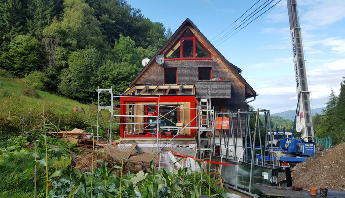 Wintergarten Holz Aluminium Kappel