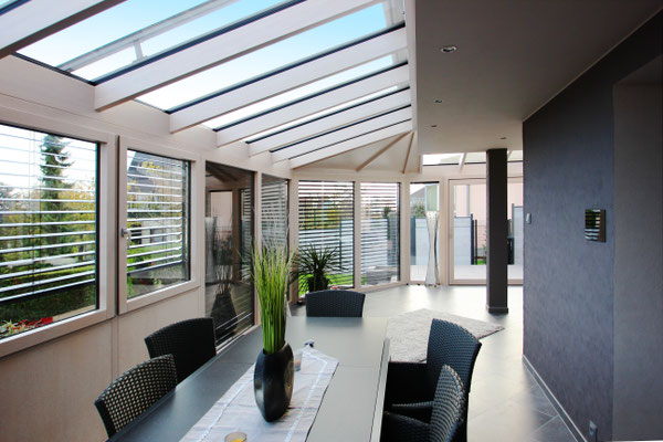 Wintergarten Holz Aluminium Marlenheim