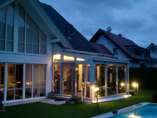 Wintergarten Holz Aluminium Seelbach