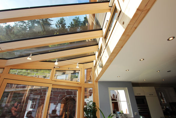 Wintergarten Holz Aluminium Tennenbronn