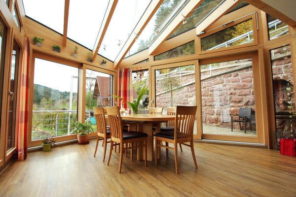 Wintergarten Holz Aluminium Tennenbronn