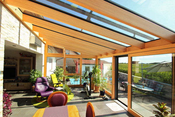 Wintergarten Holz Aluminium Bremgarten