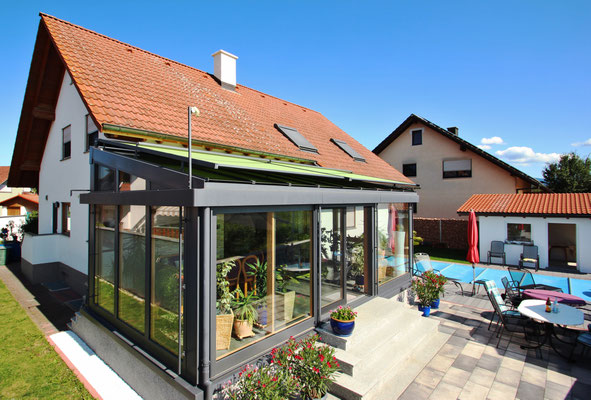 Wintergarten Holz Aluminium Bremgarten