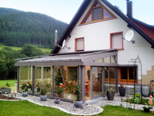 Wintergarten Holz Aluminium Elzach