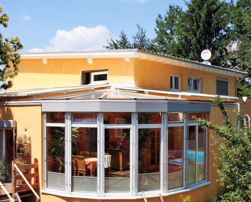 Wintergarten Holz Aluminium Rheinbischofsheim