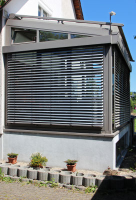 Wintergarten Aluminium Lauf