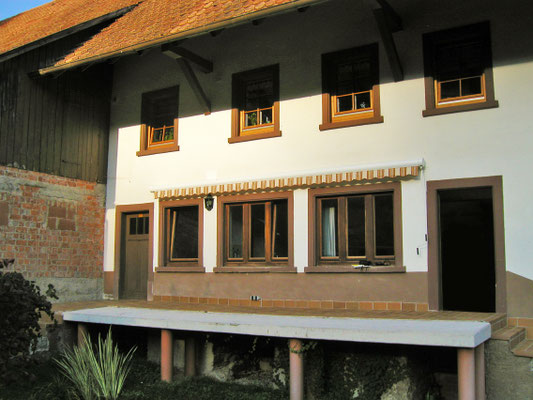 Wintergarten Alu Welschensteinach vorher