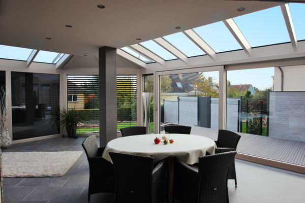 Wintergarten Holz Aluminium Marlenheim