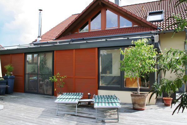 Wintergarten Holz Aluminium Ichenheim