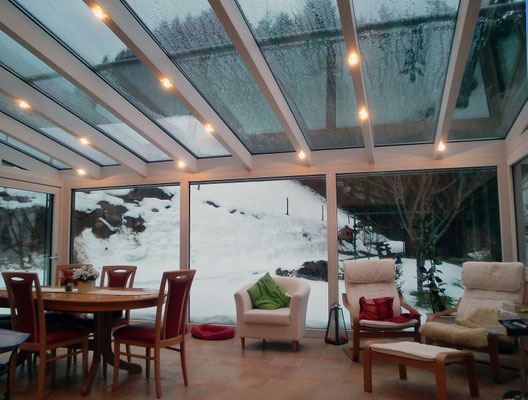 Wintergarten Holz Aluminium Elzach