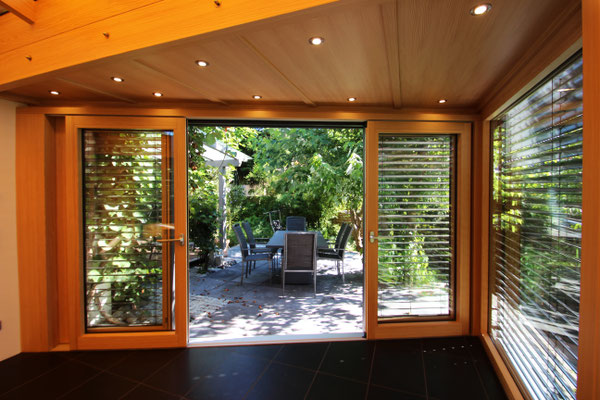 Wintergarten Holz Aluminium Mahlberg