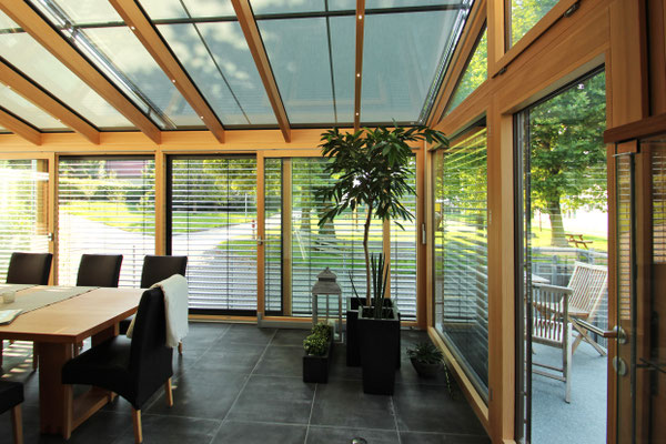 Wintergarten Holz Aluminium Bleichheim
