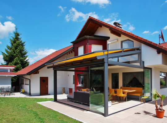 Terrassendach Aluminium Aichhalden