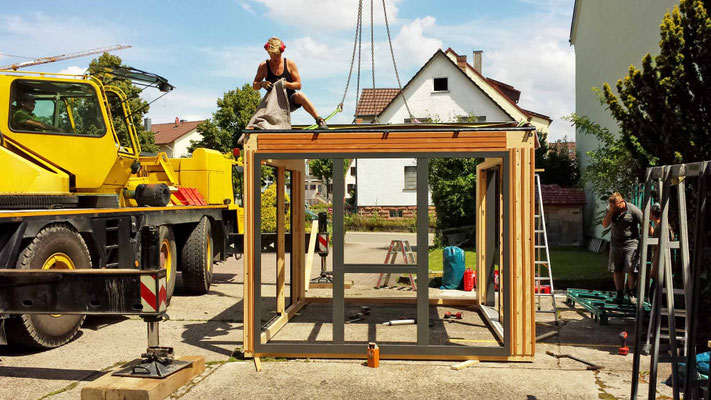 Wintergarten Holz Aluminium Pforzheim