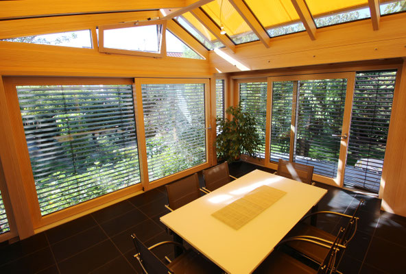 Wintergarten Holz Aluminium Mahlberg