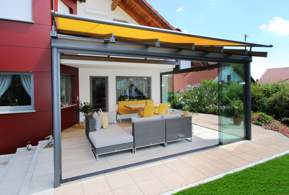 Terrassendach Aluminium Aichhalden