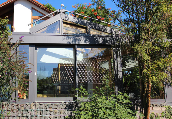 Wintergarten Holz Aluminium Mahlberg