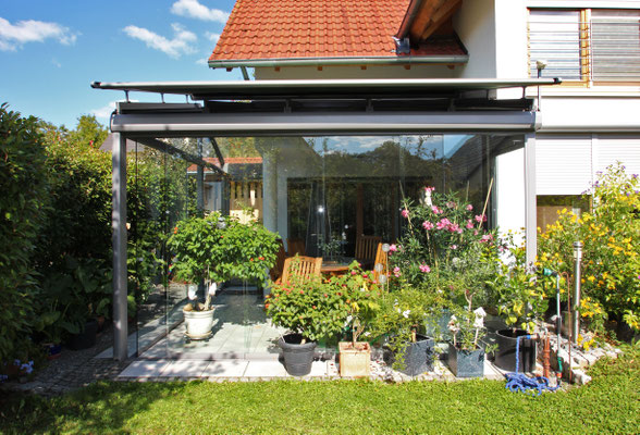 Terrassendach Aluminium Oberschopfheim