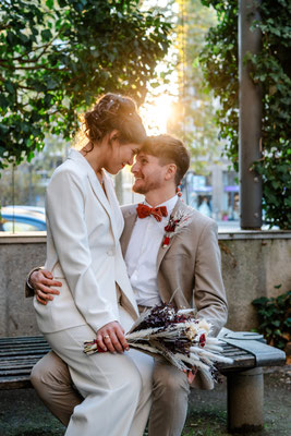 Hochzeitsfotograf Leipzig: emotionale Hochzeitsreportage mit Brautpaar am Hochzeitstag
