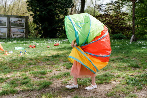 Outdoor Kinder Spiele sind perfekt für eine Hochzeit im Freien in Leipzig