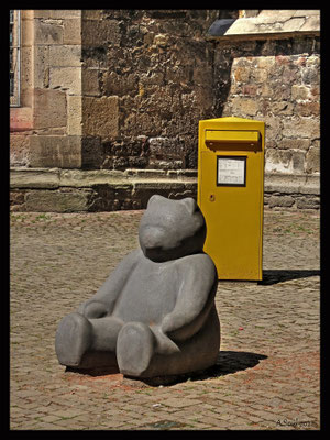 Warten auf Post