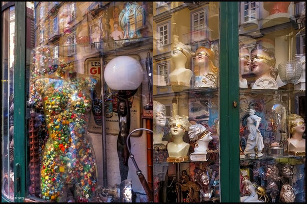Schaufenster in Napoli