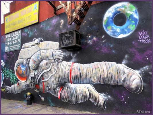 Wie ein Astronaut