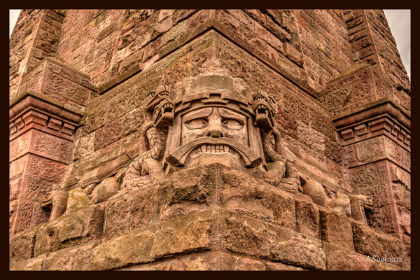 InkaEckenKopf Kyffhäuserdenkmal