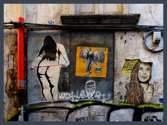 Streetartklebchen/Napoli
