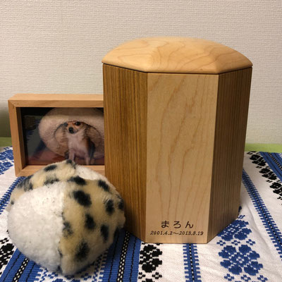 まろんちゃん（O様）3号寸（メイプル＆桜）