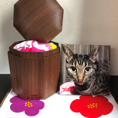 つばきちゃん（M様）3号寸（ウォールナット）
