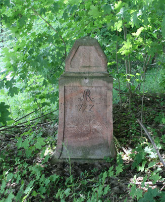 Viertelmeilenstein Leisenau