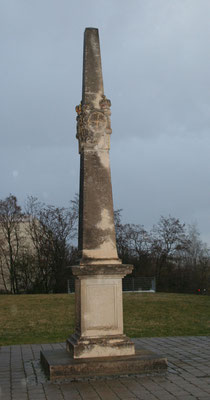 Distanzsäule Dresden, Münzmeisterstraße