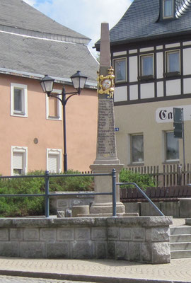 Distanzsäule Zwönitz